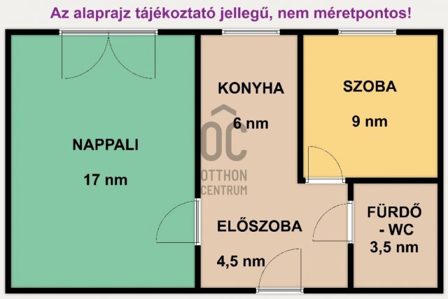 Eladó téglalakás, Győrött 60 M Ft, 2 szobás