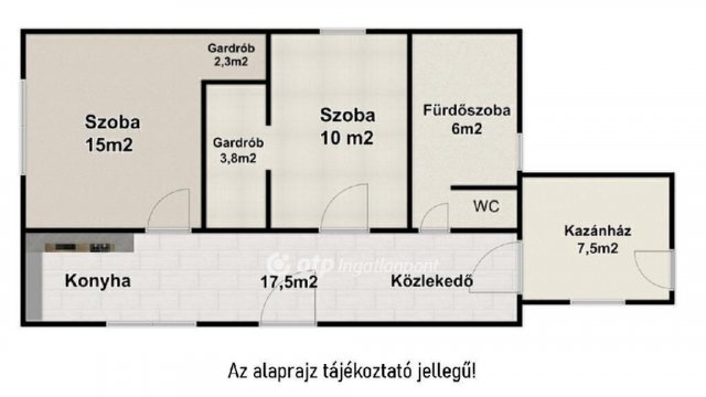 Eladó családi ház, Nádudvaron 37.5 M Ft, 2 szobás