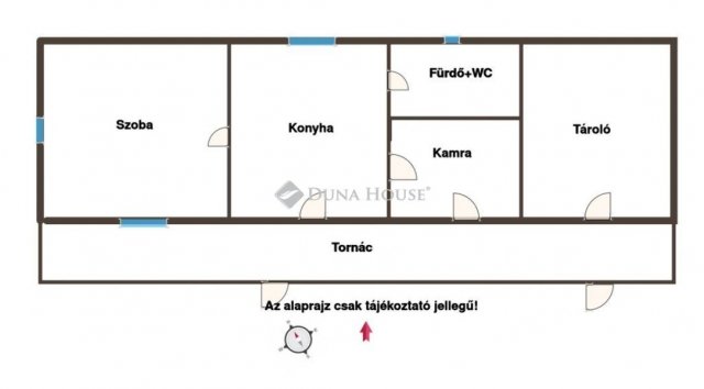 Eladó mezogazdasagi ingatlan, Nagyszénáson 160 M Ft, 1 szobás