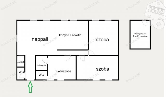 Kiadó téglalakás, albérlet, Kecskeméten 420 E Ft / hó