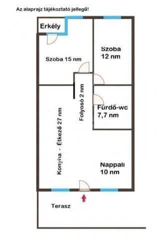 Eladó téglalakás, Kecskeméten 85 M Ft, 2+1 szobás