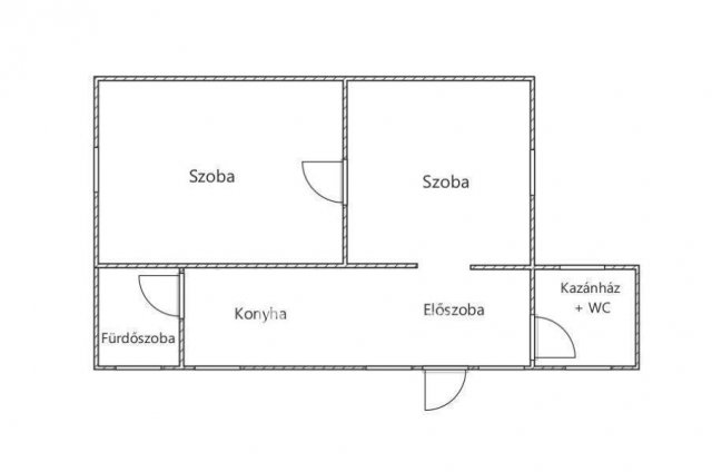 Eladó családi ház, Szentesen 31.9 M Ft, 2 szobás