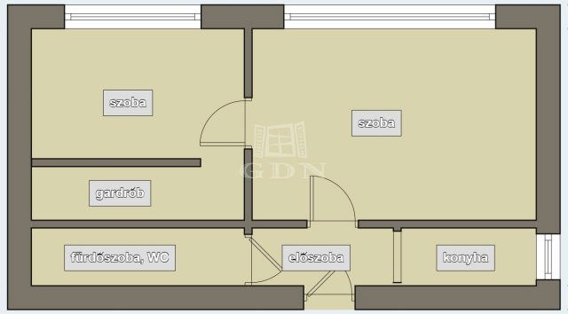 Eladó panellakás, Budapesten, XXI. kerületben 59 M Ft, 2 szobás