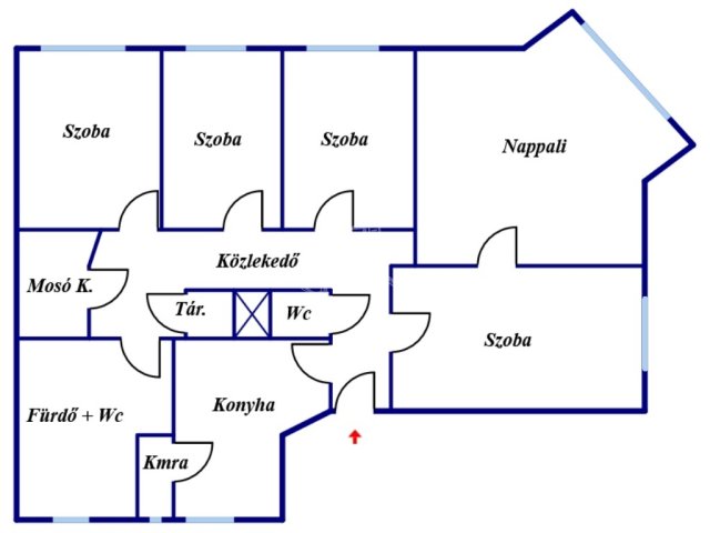 Eladó téglalakás, Székesfehérvárott 104 M Ft, 2+3 szobás
