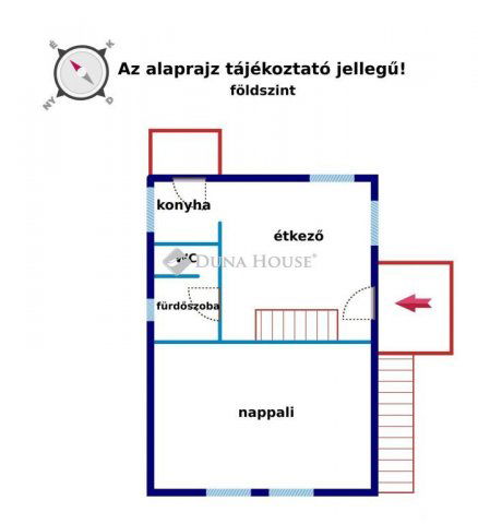 Eladó családi ház, Tápiószecsőn 63.9 M Ft, 3 szobás
