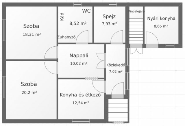 Eladó családi ház, Magyarnándoron 34 M Ft, 2 szobás