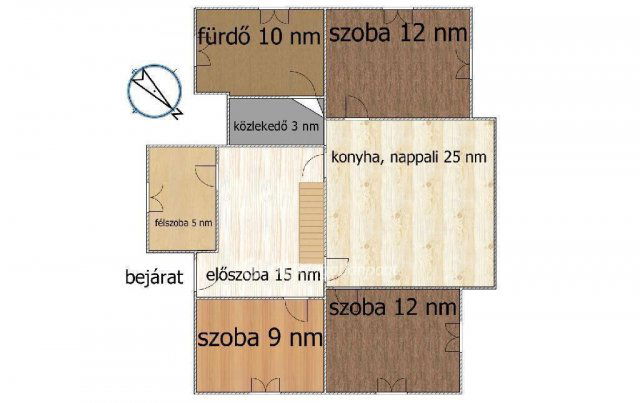 Eladó családi ház, Szigetszentmiklóson 147 M Ft, 3+1 szobás