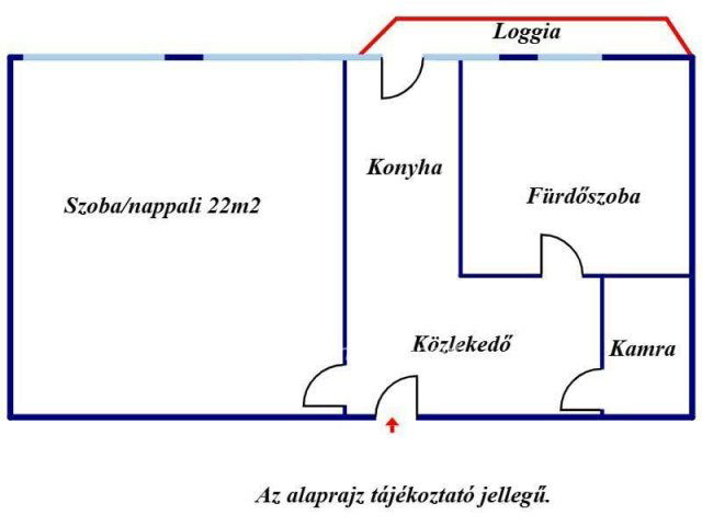Eladó téglalakás, Nyíregyházán 32.5 M Ft, 1 szobás
