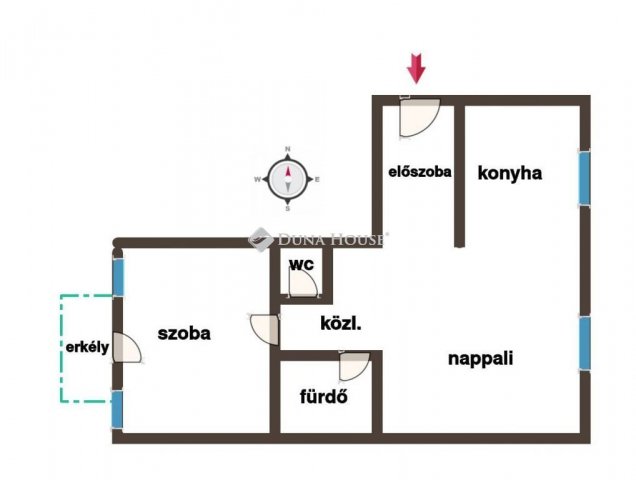 Eladó téglalakás, Nyíregyházán 44.312 M Ft, 2 szobás