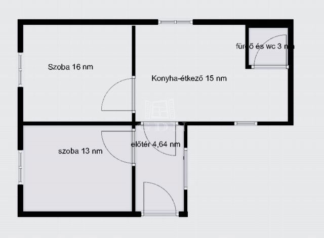 Eladó családi ház, Babosdöbrétén 28.85 M Ft, 2 szobás