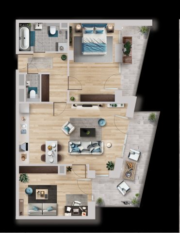 Eladó téglalakás, Budapesten, XIII. kerületben, Rozsnyay utcában