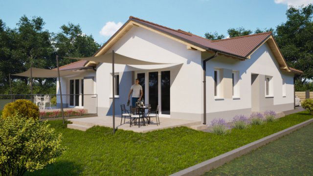 Eladó ikerház, Csörögön 89.99 M Ft, 4 szobás