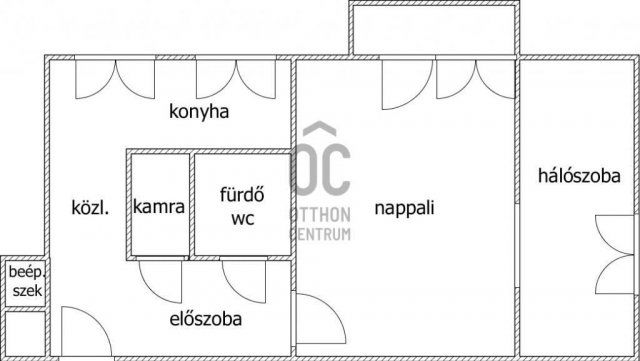 Eladó téglalakás, Kecskeméten 32 M Ft, 2 szobás