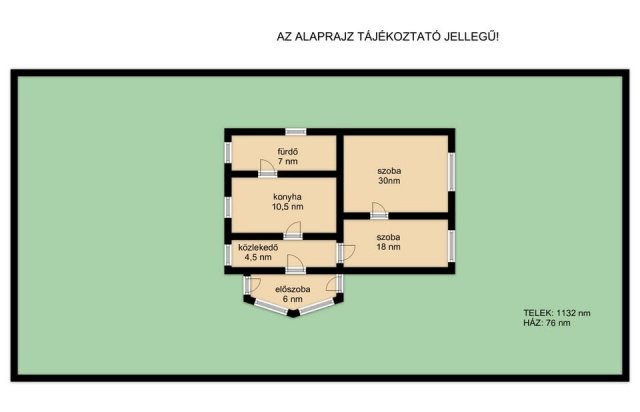 Eladó családi ház, Berettyóújfaluban 42 M Ft, 2 szobás