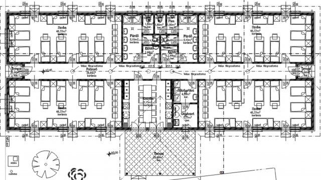 Eladó hotel, Makón 275 M Ft, 5 szobás / költözzbe.hu