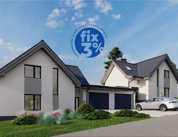 Eladó ikerház, Ürömön 149 M Ft, 5 szobás