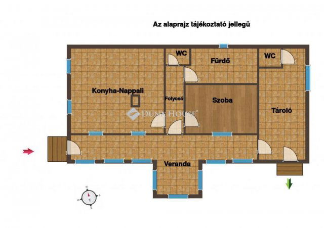 Eladó családi ház, Sorkifaludon 32 M Ft, 3 szobás