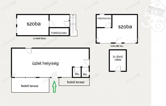 Eladó üzlethelyiség, Lakitelken 54 M Ft / költözzbe.hu