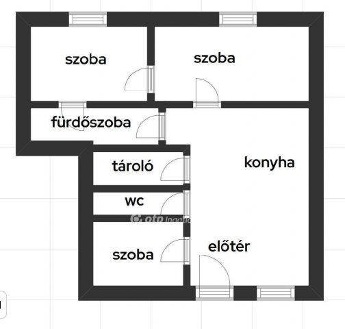 Eladó téglalakás, Budapesten, VIII. kerületben 89.9 M Ft