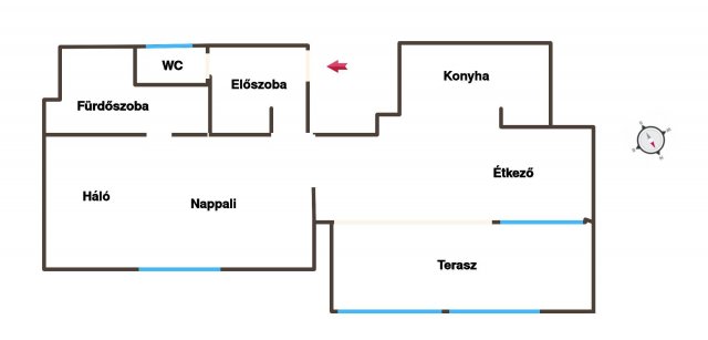 Eladó téglalakás, Budapesten, IX. kerületben 155 M Ft, 1 szobás