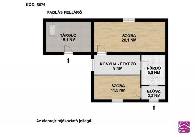 Eladó téglalakás, Biatorbágyon 53.5 M Ft, 2 szobás
