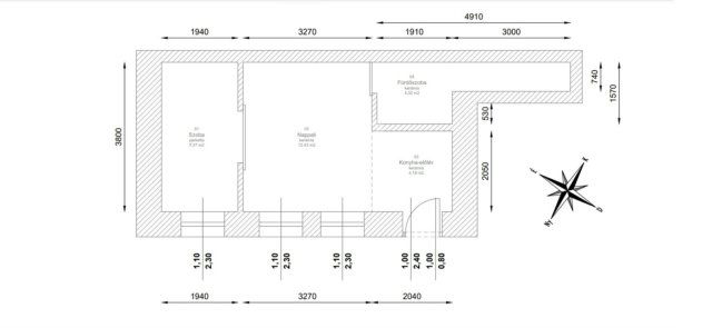 Eladó téglalakás, Budapesten, V. kerületben 51.9 M Ft
