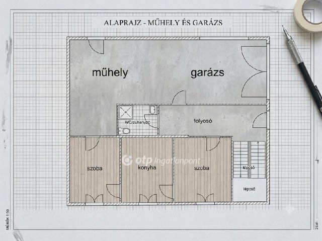 Eladó családi ház, Mosonmagyaróváron 88.5 M Ft, 4+1 szobás