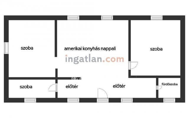 Eladó mezogazdasagi ingatlan, Fegyverneken 14.9 M Ft, 2+1 szobás