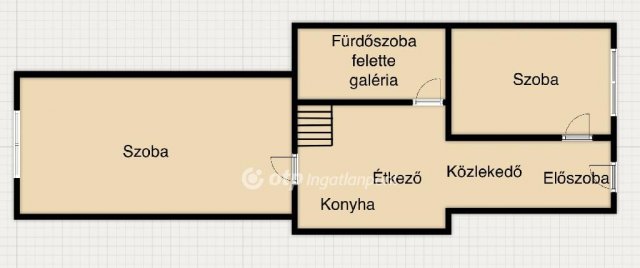 Eladó téglalakás, Budapesten, IX. kerületben 69.9 M Ft, 2 szobás