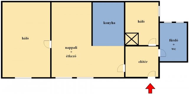 Kiadó téglalakás, albérlet, Budapesten, V. kerületben