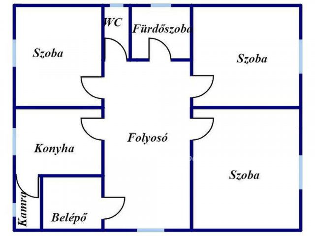 Eladó családi ház, Nagykerekin 15 M Ft, 3 szobás