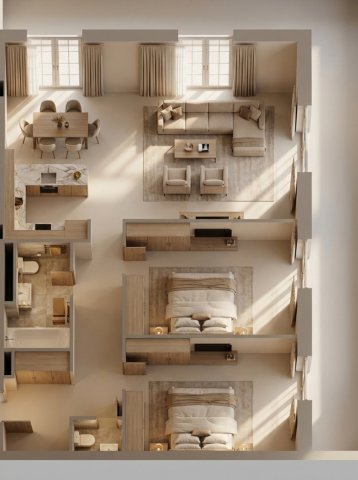 Eladó téglalakás, Balatonföldváron 129 M Ft, 3 szobás