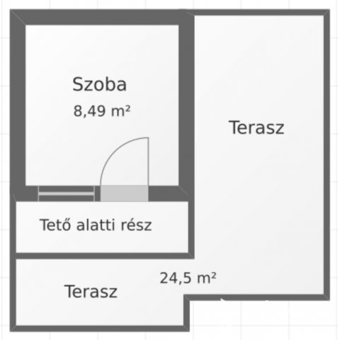 Eladó nyaraló, Balassagyarmaton 30 M Ft, 1+1 szobás