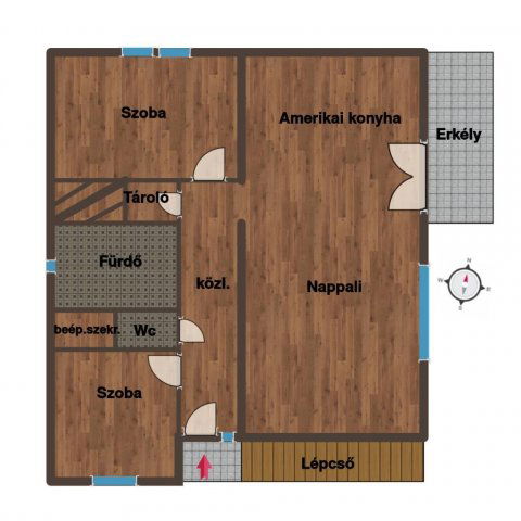 Eladó téglalakás, Pécsett 84.9 M Ft, 3 szobás