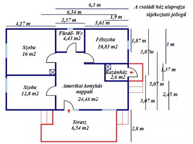 Eladó családi ház, Jászapátiban 14.99 M Ft, 3+1 szobás