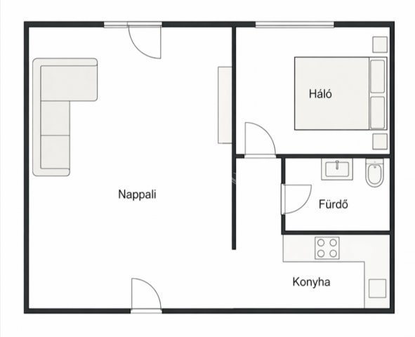 Eladó téglalakás, Budapesten, IX. kerületben 69.9 M Ft, 2 szobás