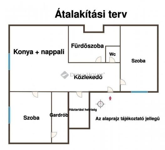 Eladó téglalakás, Budapesten, VIII. kerületben 76 M Ft, 3 szobás