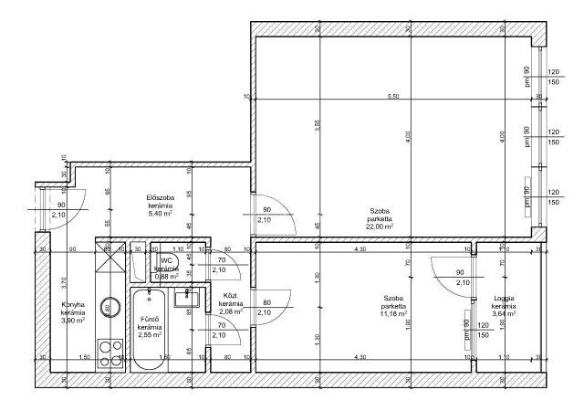 Eladó panellakás, Budapesten, XIV. kerületben 63 M Ft, 1+1 szobás