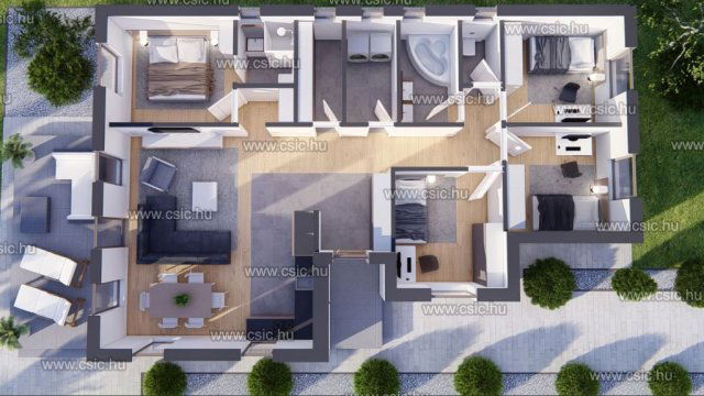 Eladó családi ház, Dunakeszin 177.9 M Ft, 1+4 szobás