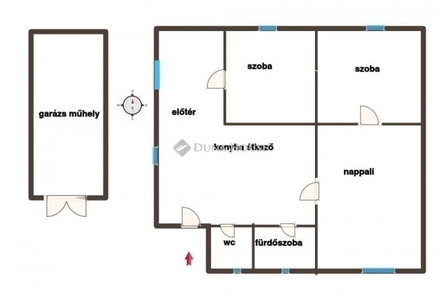 Eladó családi ház, Kecskeméten 89.8 M Ft, 3 szobás