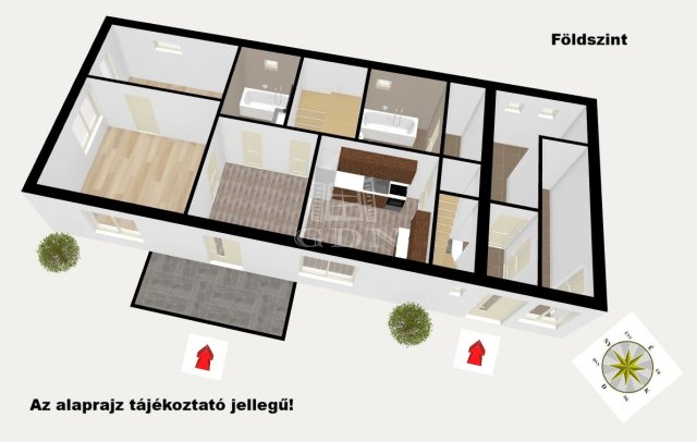 Eladó családi ház, Üllőn 75.9 M Ft, 4 szobás