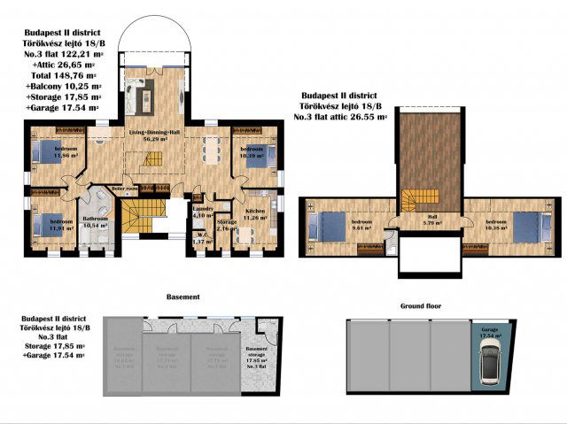 Kiadó téglalakás, albérlet, Budapesten, II. kerületben