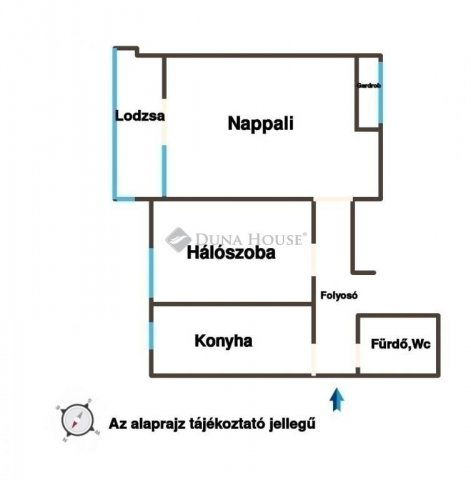 Eladó téglalakás, Budapesten, IX. kerületben 55 M Ft, 2 szobás