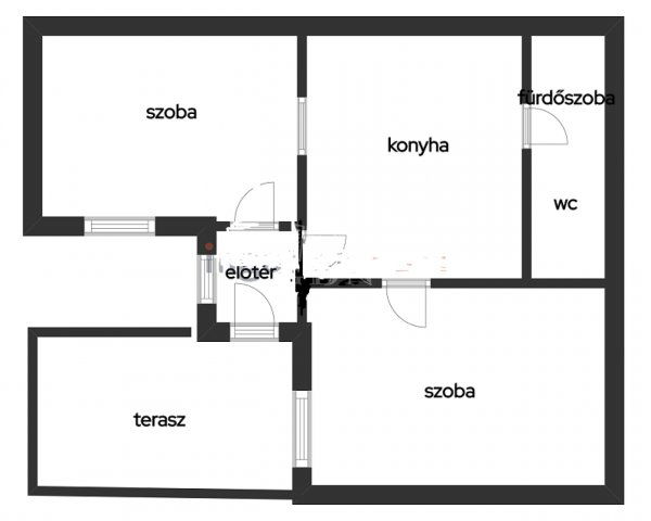 Eladó téglalakás, Budapesten, XX. kerületben 56 M Ft, 2 szobás