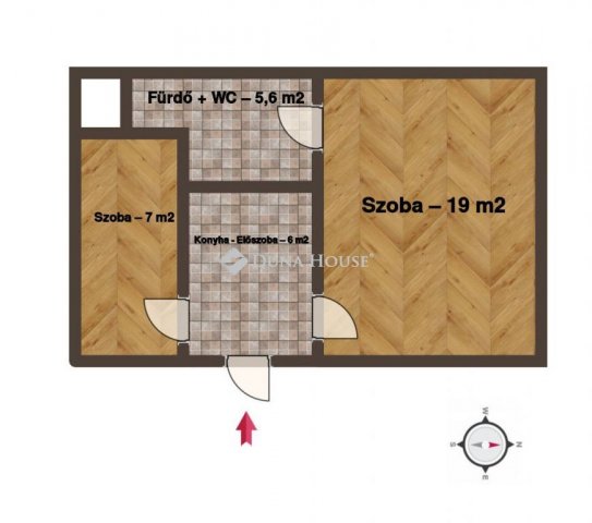 Eladó téglalakás, Budapesten, V. kerületben 74.9 M Ft, 2 szobás