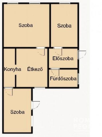 Eladó családi ház, Öttömösön 19.9 M Ft, 3 szobás