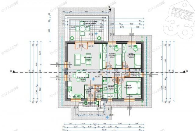 Eladó családi ház, Kecskeméten 66.5 M Ft, 4 szobás
