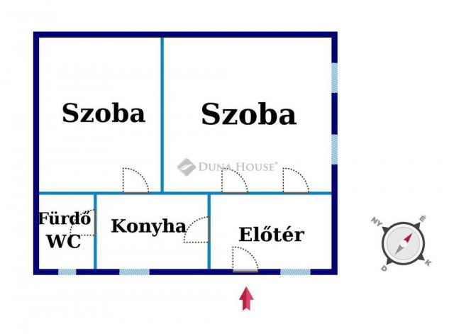 Eladó családi ház, Kiskunfélegyházán 14.9 M Ft, 2 szobás