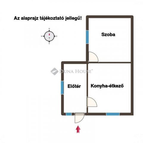 Eladó családi ház, Nagykanizsán 8 M Ft, 1 szobás