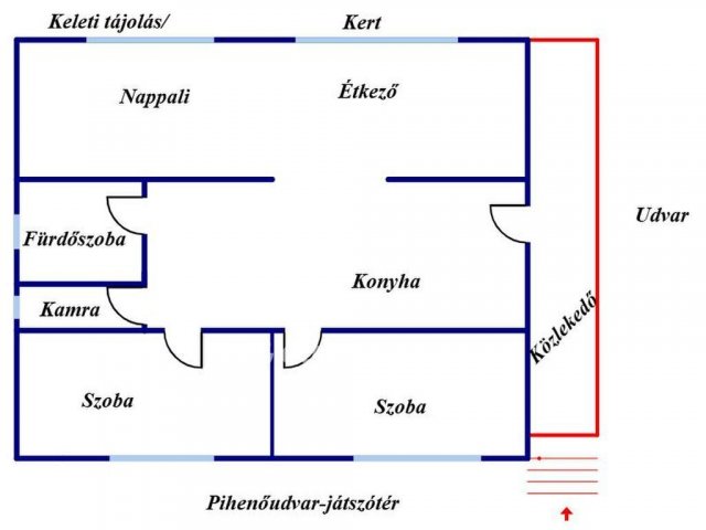 Eladó családi ház, Nyíregyházán 63 M Ft, 3 szobás